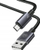 Kabllo USB në Micro USB Usams SJ668USB, 1.2m, 2A, ngjyrë argjendtë