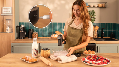 Mikser dore Cecotec PowerTwist, pa kabllo, me bateri