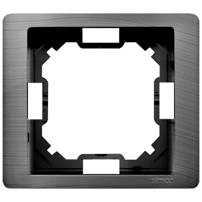 Kornizë dekorative Kontakt-Simon Basic Neos BMRC1/052, 1 modul, titanium, mat