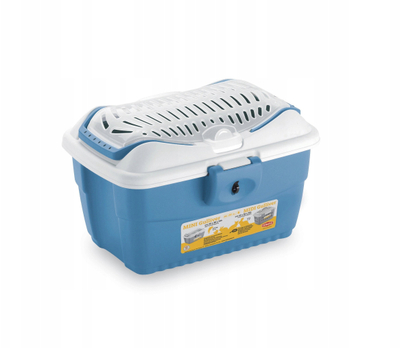 Tualet për mace Stefanplast MINI Gulliver, plastik, i vogël, blu Nordic Sky
