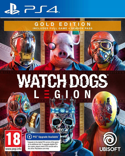 Loja PS4 Ubisoft Watch Dogs Legion Gold Edition, aksion aventurë, version me disk
