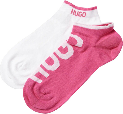 Set çorape për femra Hugo Boss, nr. 39-42, rozë/të bardha