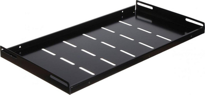 Rafte RACK Delta Shelf 19", 250mm, set 2 copë, metalik