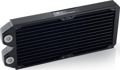 Radiator ftohës PC Bitspower Touchaqua Tarasque 240, 240mm, bërthamë bakri, i zi