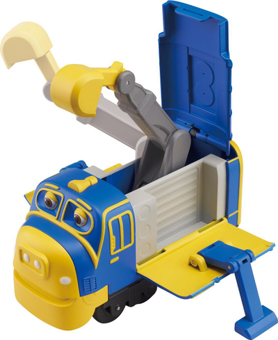 Lodër tren Tm Toys Chuggington Pop &amp; Transform Brewster, plastikë, për kalamaj, shumëngjyrëshe