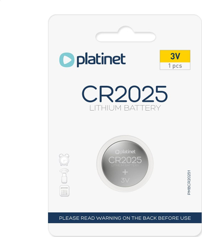 Bateri Platinet CR2025, 1 copë
