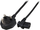 Kabllo rryme MicroConnect PE090420A, UK BS-1363, C13 i këndshëm, 2m, i zi