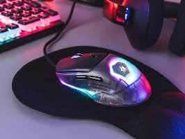 Mouse gaming Tracer Gamezone Neon 47400, 12400 DPI, RGB, i zi