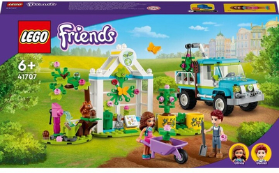 Set lodër LEGO Friends 41707 Car of tree planters, 336 pjesë