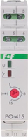 Rele kohe F&amp;F PO-415, 24V AC/DC, 1-60s, gri