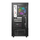 Kuti kompjuteri DarkFlash DS950 Mini Tower, 6 ventilatorë, panel anësor transparent, e zezë