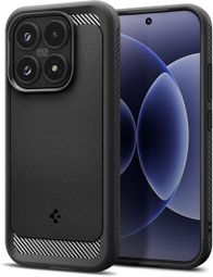 Kllëf telefoni Spigen Rugged Armor, për Xiaomi 17, TPU, i zi mat