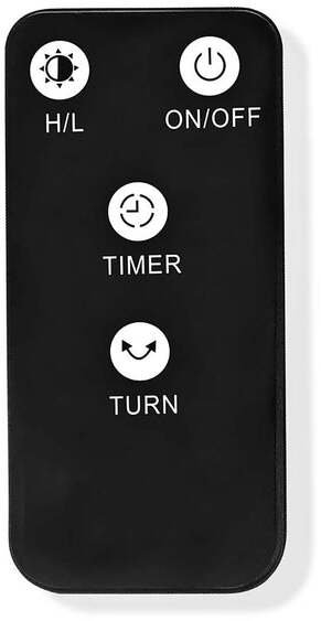 Ngrohës tarrace Nedis SmartLife Tower, 1200W, Wi-Fi, i zi