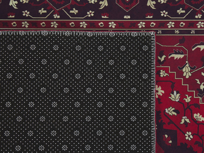 Tapet korridori VADKADAM Runner, 80 x 240 cm, kundër rrëshqitjes, i kuq