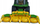 Lodër traktor Amewi Toy Forage Harvester, 1:24, me bateri 500 mAh, shumëngjyrëshe