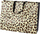 Qese dhuratash Leantoys Leopard, 44.5x35.5x15cm, me lejopard, shumëngjyrëshe