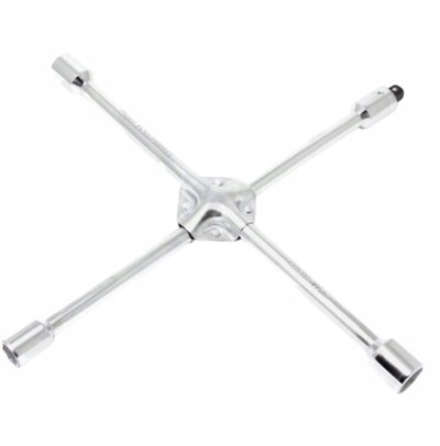 Çelës kryq për rrota Forcekraft FK-681B400, 17-22mm, adapter 1/2", metalik