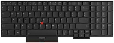 Tastierë Lenovo frëngjisht, me kabllo, ngjyrë e zezë