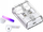 Слушалки TWS Joyroom JR-TC1, Bluetooth 5.3, LED, бели