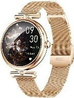 Паметен часовник Tracer SMK15 Aurora, следење активност, известувања од смартфон, црн