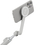Selfie стап-трипод ShiftCam SnapStand, со Bluetooth далечински управувач, 75 cm, сива Stone