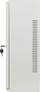 Kabinet muri për rrjet 19" 6U+3U, 540x200mm, i montuar, gri