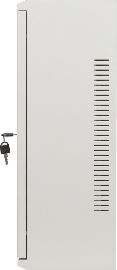 Kabinet muri për rrjet 19" 6U+3U, 540x200mm, i montuar, gri
