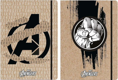 Dosje me elastik Beniamin Avengers Kraft Liner, A4, shumëngjyrëshe