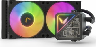 Водено ладење за процесор Valkyrie V240 Lite, 240 mm, all in one, црно