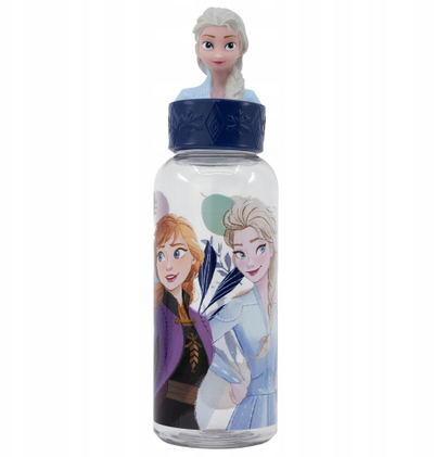 Шише за вода Stor 3D фигурина за деца, 560 ml, Frozen Trust the Journey, повеќебојно