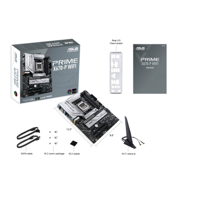 Pllakë amë ASUS PRIME X670-P WIFI