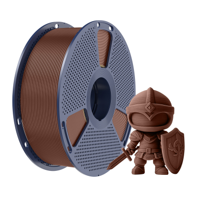 Filament 3D Sunlu PLA Plus, 1.75mm, 1kg, ngjyra çokollatë