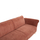 Divan këndor krevat Mailo HM6071.04, 300x150x80 cm, stof, portokalli