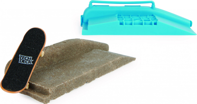 Set loje Spin Master Tech Deck Concrete, playset fingerboard, mini park skate