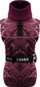 Pallto për qen Chaba Adjustable Coat Chic, 4XL, e kuqe burgundy