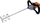 Përziesës Atika RW1800-2, 1800W, 160mm, M14