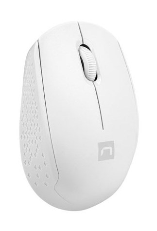 Maus wireless Natec Stork NMY-2188, 1600 DPI, i bardhë