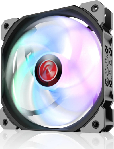 Ладилник Raijintek AGERAS 12 ARGB, 120 мм, црн