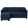 Sofa-Shtrat këndor Ghufran 200x133x77Hcm (HM3244.07), kaltër