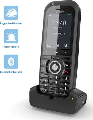 DECT телефон Snom M70 Office, екран во боја, Bluetooth, црн
