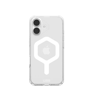 Çantë telefoni Urban Armor Gear Plyo, 6.3", MagSafe, transparente e bardhë