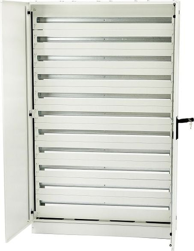 Panel shpërndarës modular Alfako System 300 ALFA 318/25C, 11 rreshta, IP40, gri