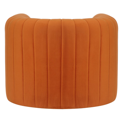 Kolltuk HomeMarkt Riker Velvet HM9682.05, 92x74x69cm, portokalli