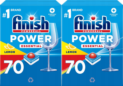 Tableta për ene Finish Quantum All in 1 Lemon, 70 copë