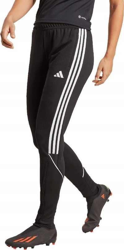 Pantallona trajnimi adidas Tiro 23 League HS3540, për goca, me xhepa me zinxhir, të zeza