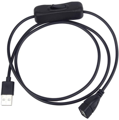Kabllo zgjatuese USB 2.0 PREMIUMCORD kupaasw1, 1 m, me çelës, e zezë