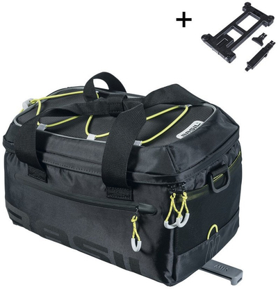 Торба pannier Basil Miles MIK 2.0, 8L, водоотпорна, црна