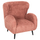 Kolltuk Kryly 83x87x89Hcm (HM9593.02), rozë/ zezë