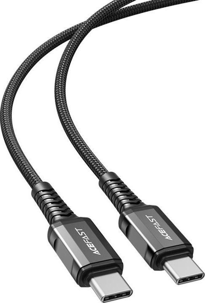Kabllo USB C në USB C Acefast, 1.2m, 60W, i zi