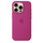 Apple iPhone 16 Pro Silicone Case with MagSafe, Fuchsia (Seasonal)